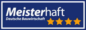 4-Sterne-Siegel "Meisterhaft" der Deutschen Bauwirtschaft
